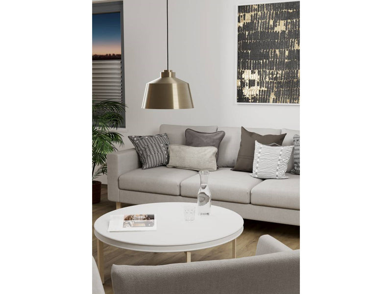 EGLO Southery creme-gold gebürstet, weiss