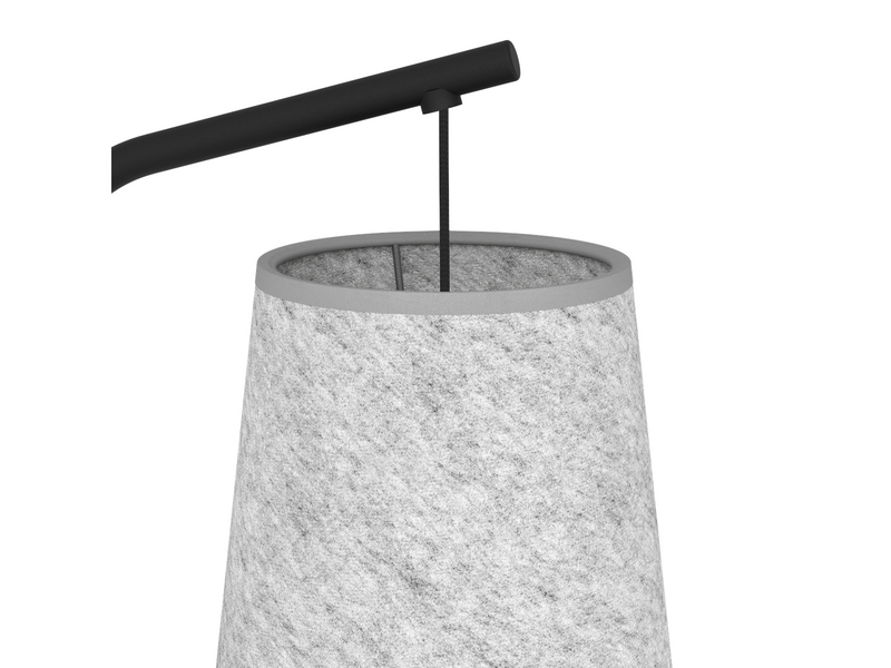 EGLO Stars of Light ALSAGER STEHLAMPE E27 SCHWARZ/GRAU