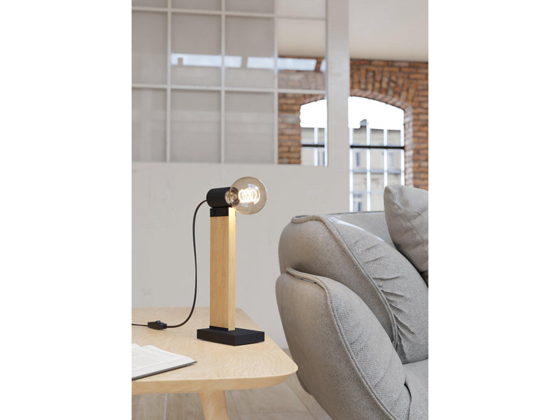 EGLO Stars of Light BAILRIGG TL E27 SCHWARZ/NATUR