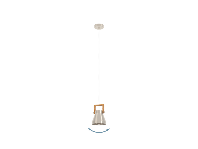 EGLO Stars of Light CAWTON PENDEL Ø160 E27 WALNUSS/BS