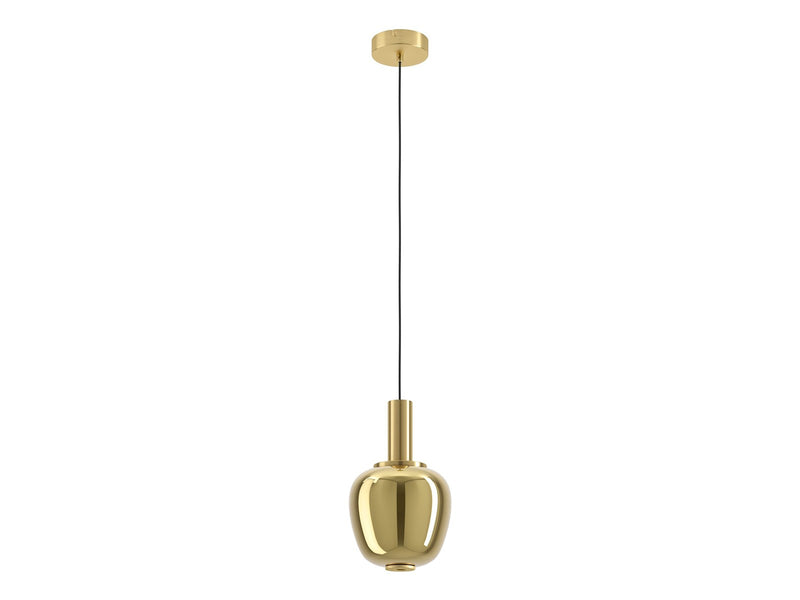 EGLO Stars of Light FRUITERA pendant Ø210 mm brushed brass