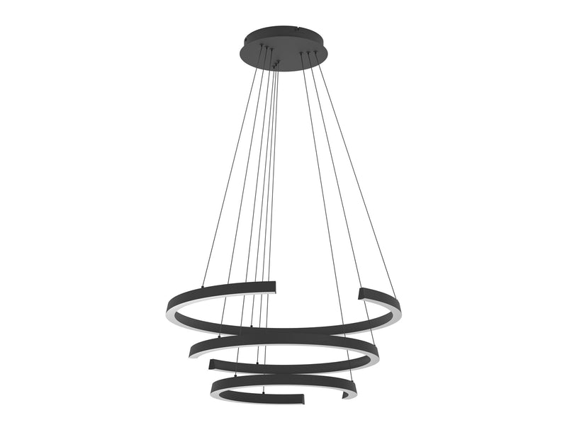 EGLO Stars of Light LABONETE pendant Ø800 mm, 3L, black