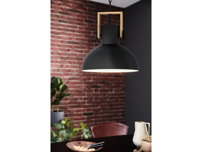EGLO Stars of Light LUBENHAM PENDELLEUCHTE E27 Ø300 SCHWARZ