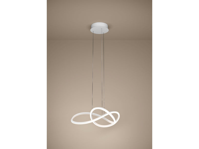 EGLO Stars of Light RIAZA pendant Ø830 mm, white