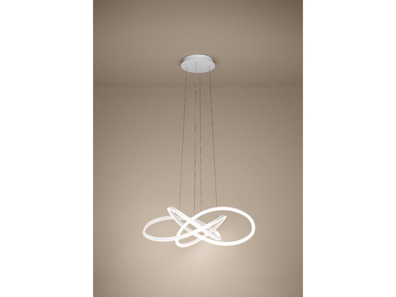 EGLO Stars of Light RIAZA pendant Ø900 mm, white