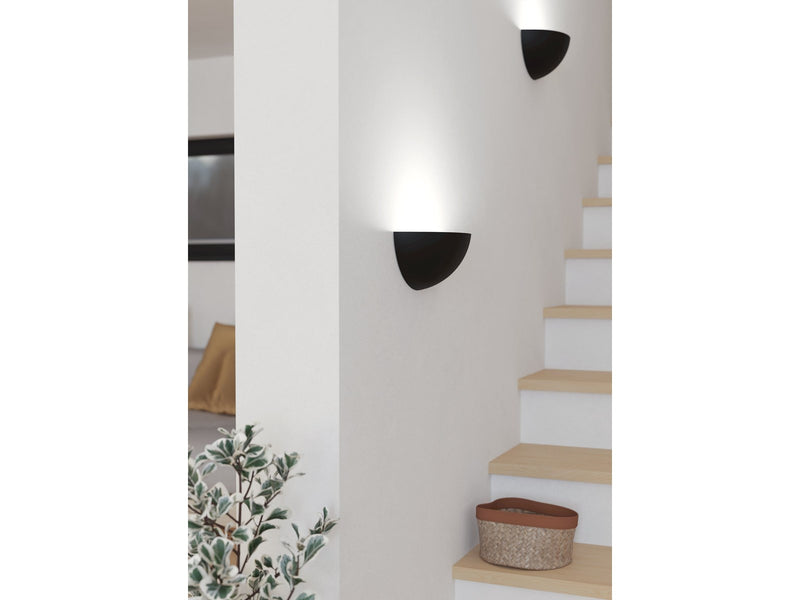 EGLO TANURA WAND E27 L245 SCHWARZ