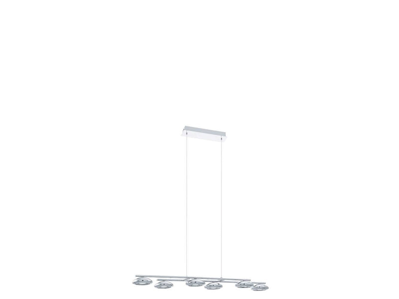 EGLO TARUGO 1 LANGER TISCH 6X450LM CHROM