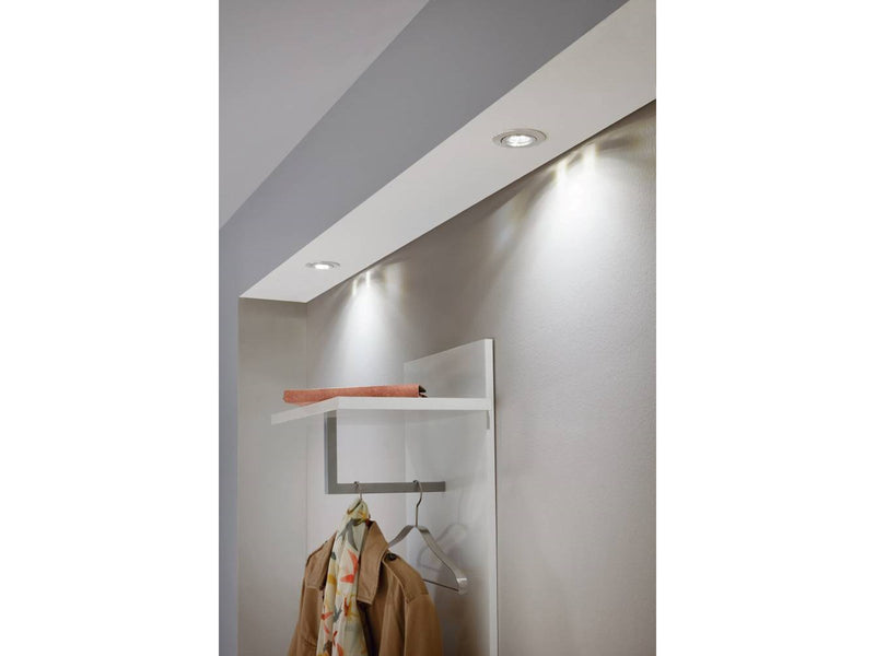 EGLO TEDO EINGEBAUT. SET Ø80 KIP GU10 3X5W 400LM CHROM