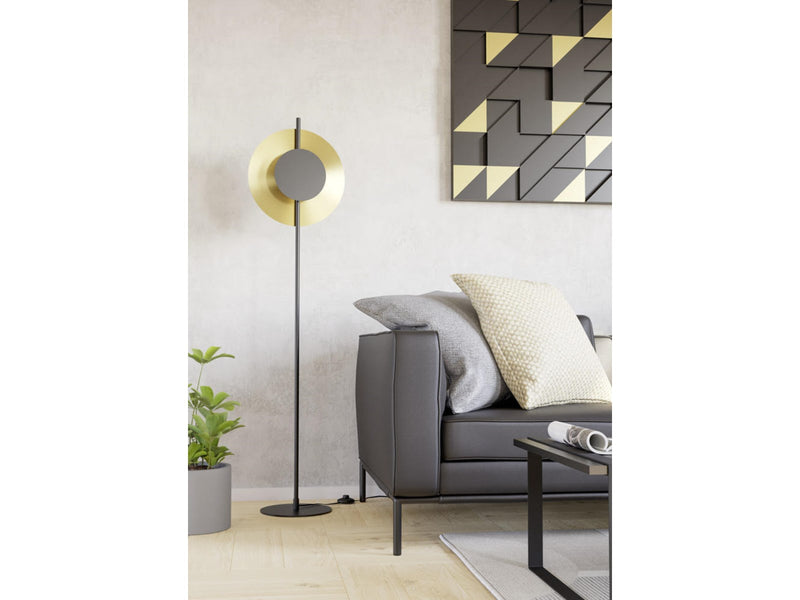 EGLO TOCINA FLOOR H1500 SCHWARZ/BM