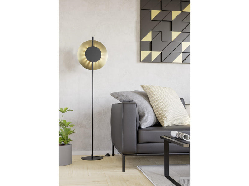 EGLO TOCINA FLOOR H1500 SCHWARZ/BM