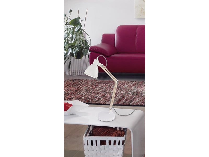 EGLO TORONA 1 TISCH WEISS/NATUR