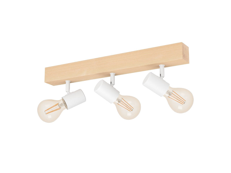 EGLO TOWNSHEND 3 SPOT-SCHIENE L480 3XE27 WEISS