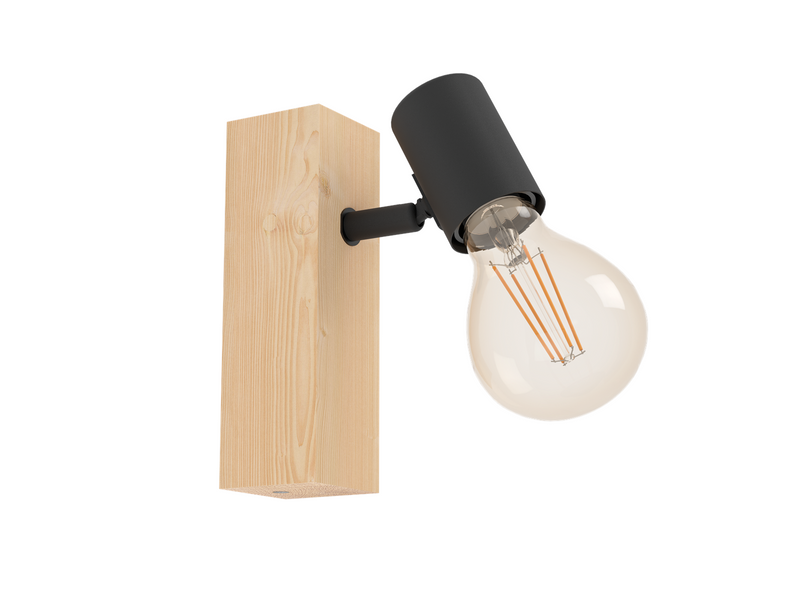EGLO TOWNSHEND 3 Spot, braun, schwarz