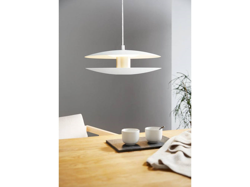 EGLO TRAPPETO PENDELLEUCHTE DIMMPB. Ø470MM WEISS
