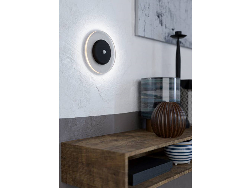 EGLO TREPELLA WALL Ø115 USB-C RGBW SENSOR + FERNBEDIENUNG SCHWARZ