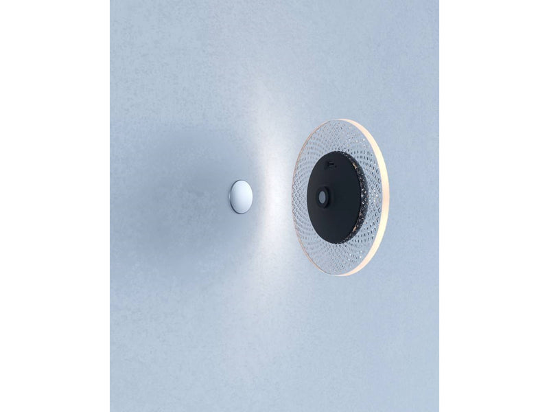EGLO TREPELLA WALL Ø115 USB-C RGBW SENSOR + FERNBEDIENUNG SCHWARZ