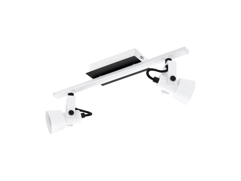 EGLO TRILLO SPOT 2X400LM WEISS/SCHWARZ