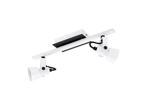 EGLO TRILLO SPOT 2X400LM WEISS/SCHWARZ