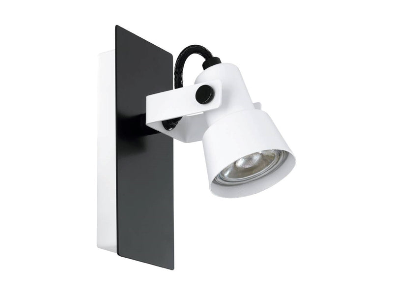 EGLO TRILLO SPOT 400LM SCHWARZ/WEISS