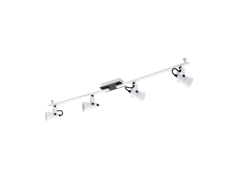 EGLO TRILLO SPOT 4X400LM WEISS/SCHWARZ