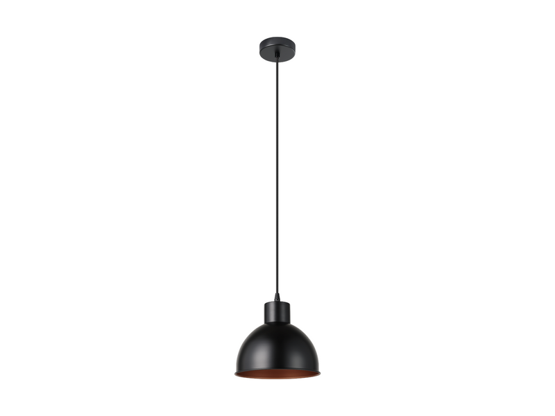 EGLO TRURO 1 Hängeleuchte, schwarz, kupfer