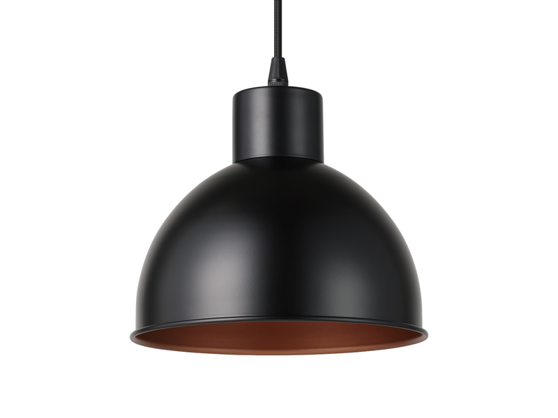 EGLO TRURO 1 Hängeleuchte, schwarz, kupfer