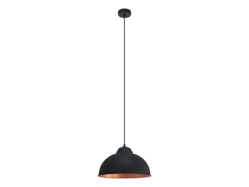 EGLO TRURO 2 Hängeleuchte, schwarz, kupfer