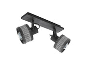 EGLO TURROCK SPOT 2XE27 SCHWARZ