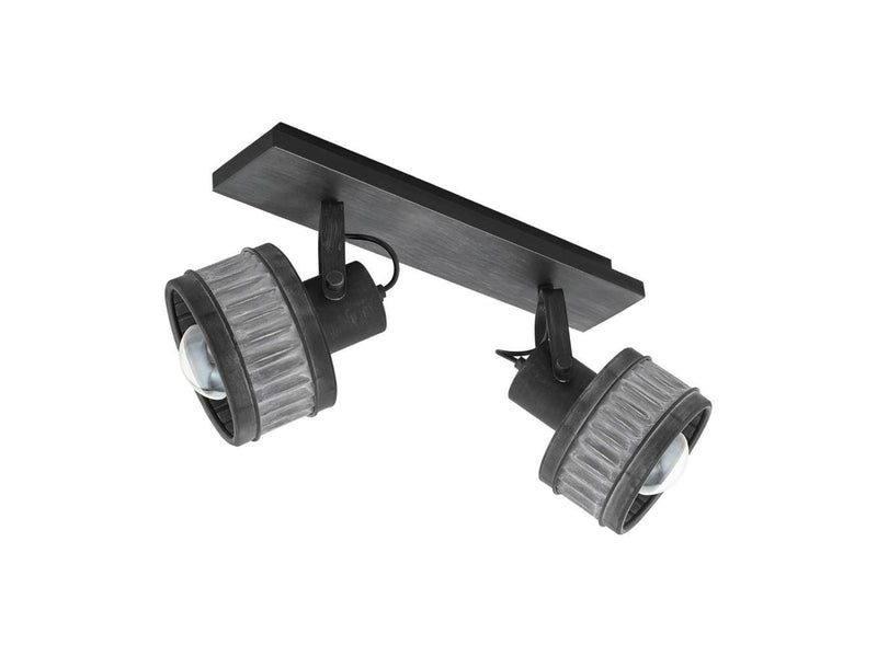 EGLO TURROCK SPOT 2XE27 SCHWARZ