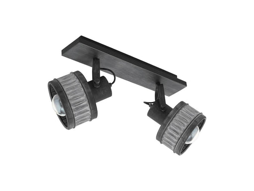 EGLO TURROCK SPOT 2XE27 SCHWARZ