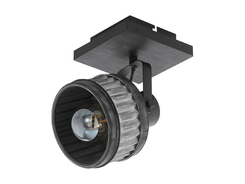 EGLO TURROCK SPOT E27 SCHWARZ