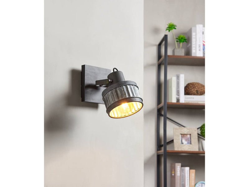 EGLO TURROCK SPOT E27 SCHWARZ