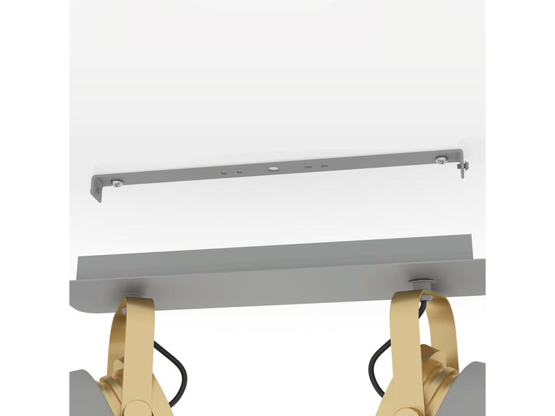 EGLO TWICKEN SPOTSCHIENE 2L E27 GRAU/GOLD
