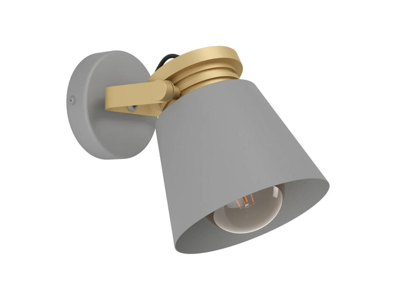 EGLO TWICKEN WALL E27 GRAU/GOLD