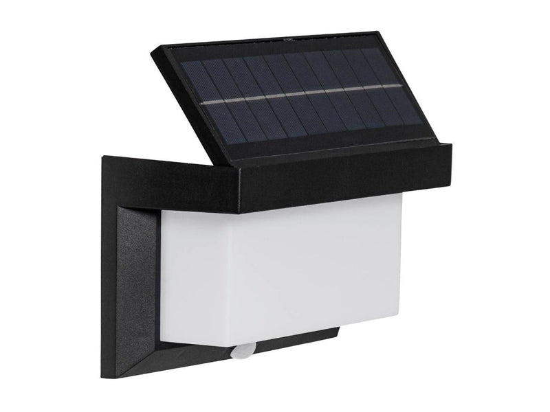 EGLO Utrera Solar Wall with Sensor L200 800LM 2000MAH Black