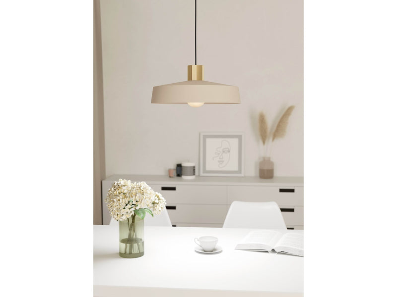 EGLO VALDIOLA pendant sand/brushed brass