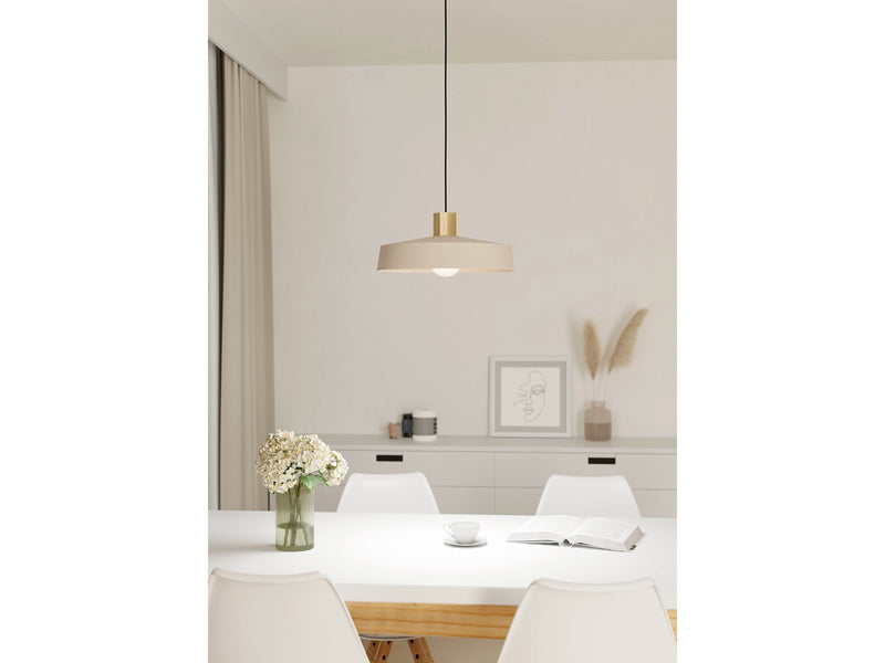 EGLO VALDIOLA pendant sand/brushed brass