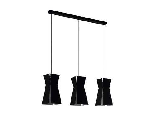 EGLO VALECROSIA LONG TABLE E27 3L SCHWARZ/WEISS