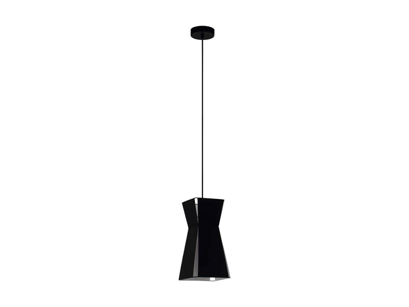 EGLO VALECROSIA PENDELLEUCHTE E27 180X180 SCHWARZ/WEISS