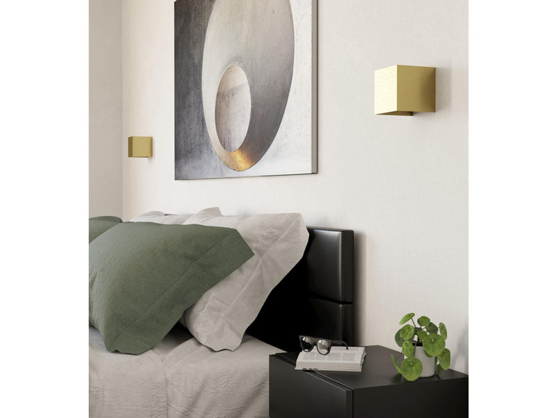 EGLO VALMONTONE WAND 2X3W 1360LM GOLD GEBÜRSTET