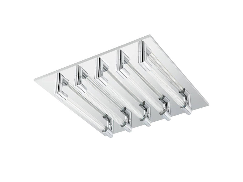 EGLO VELARDE DECKENLEUCHTE 5X550LM 370X370 CHROM