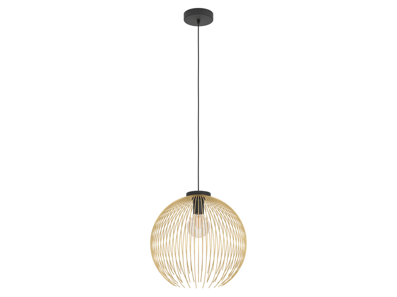 EGLO VENEZUELA pendant Ø400 black/gold