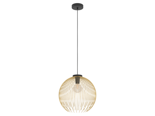 EGLO VENEZUELA pendant Ø400 black/gold