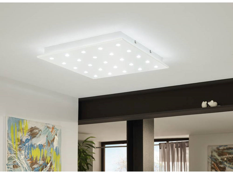 EGLO VEZENO DECKE 27.5W 470X470 WEISS