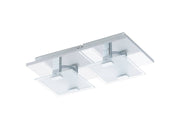 EGLO VICARO DECKENLEUCHTE 2X180LM CHROM