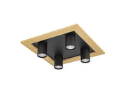 EGLO Valcasotto 1 schwarz, braun
