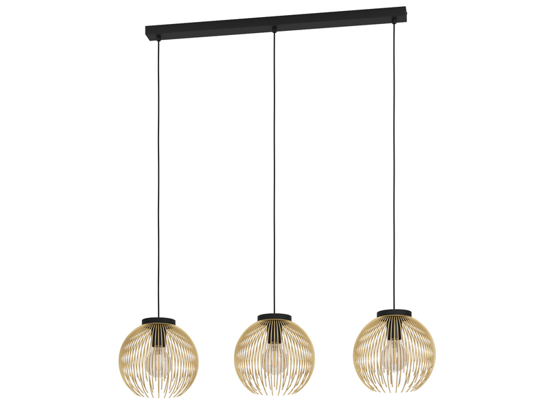 EGLO Venezuela schwarz, gold
