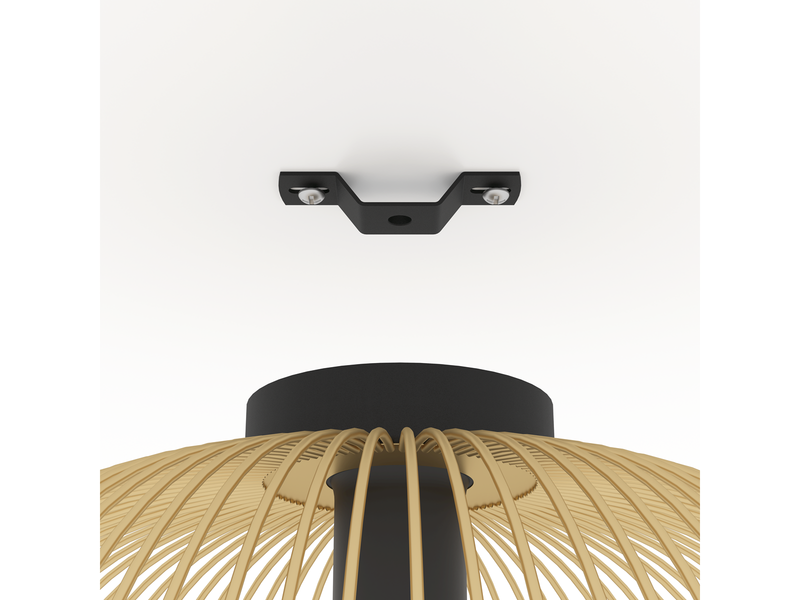 EGLO Venezuela schwarz, gold
