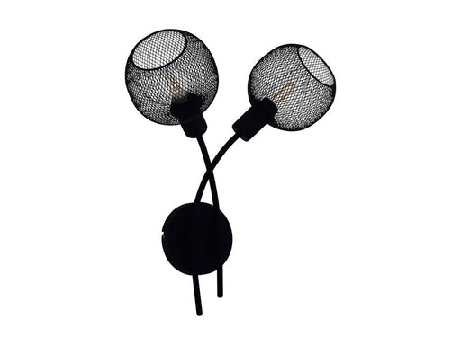 EGLO WRINGTON 1 WALL 2XE14 H355 SCHWARZ