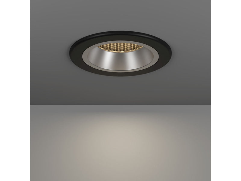 EGLO YEBRA-Z MATTER recessed spot Ø87 RGB/CCT 490lm black/silver